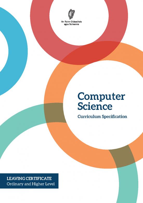 picture1_Computer Science Thesis Pdf 190930 | 16626 Ncca Specification For Leaving Certificate Cs Web V4