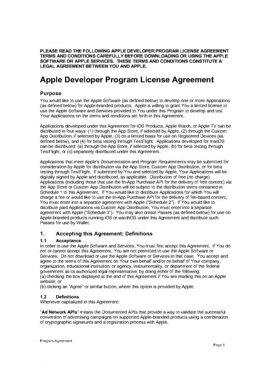 picture_Agreement Sample 192315 | Apple Developer Program License Agreement 20220606 English