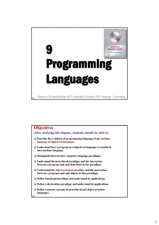 picture Evolution Of Programming Languages Pdf 191402 | Cs Ch09 Programming Languages