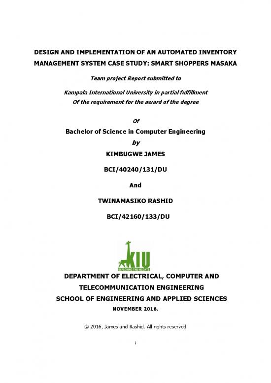 picture Inventory Management Pdf 192878 | Design And Implementation Of An Automated Inventory Management System