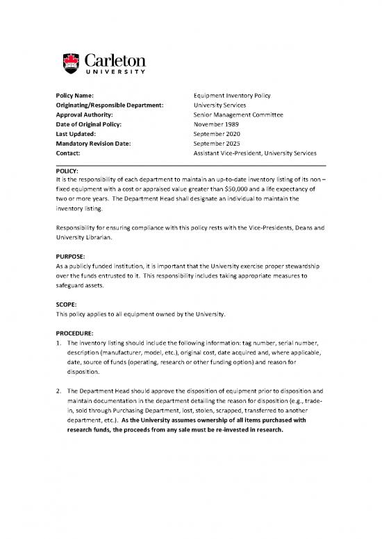 picture Inventory Management Pdf 192778 | Equipment Inventory Policy