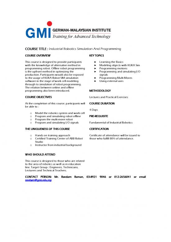 picture_Production Pdf 191075 | Industrial Robotics Simulation Stc Course Brief Rev 2015