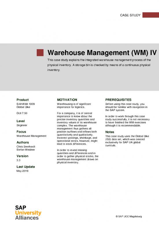 picture Inventory Management Pdf 192496 | Intro S4hana Using Global Bike Case Study Wm Iv Gui En V3