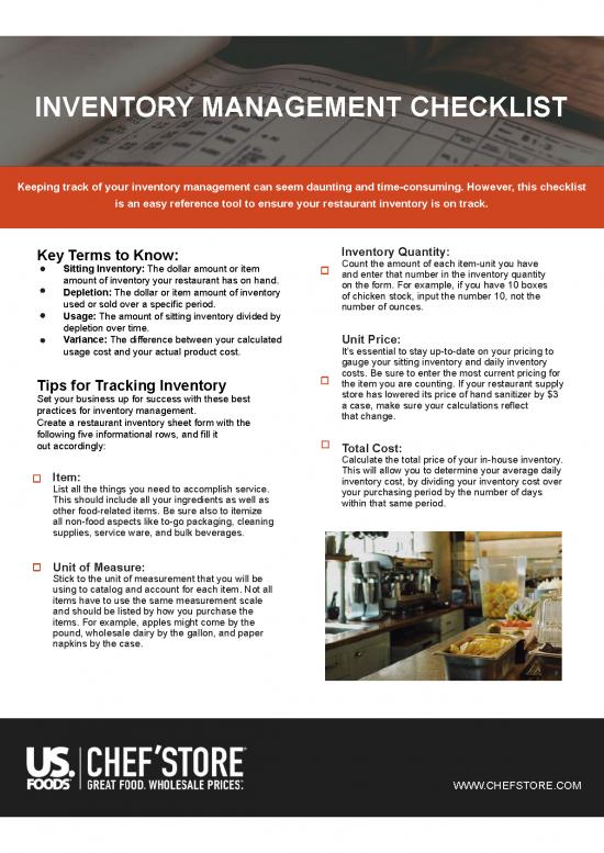 picture Printable Inventory Form 192438 | Inventory Management Checklist