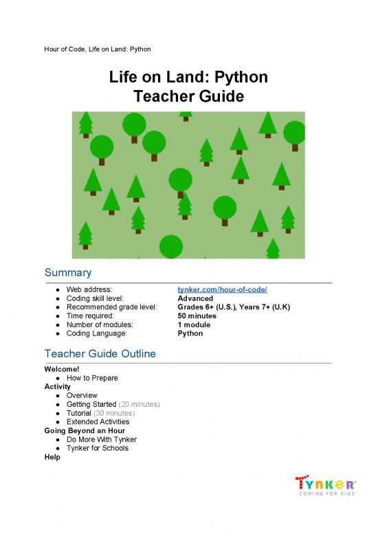 picture1_Coding Projects In Python Pdf 191709 | Life On Land Python Guide