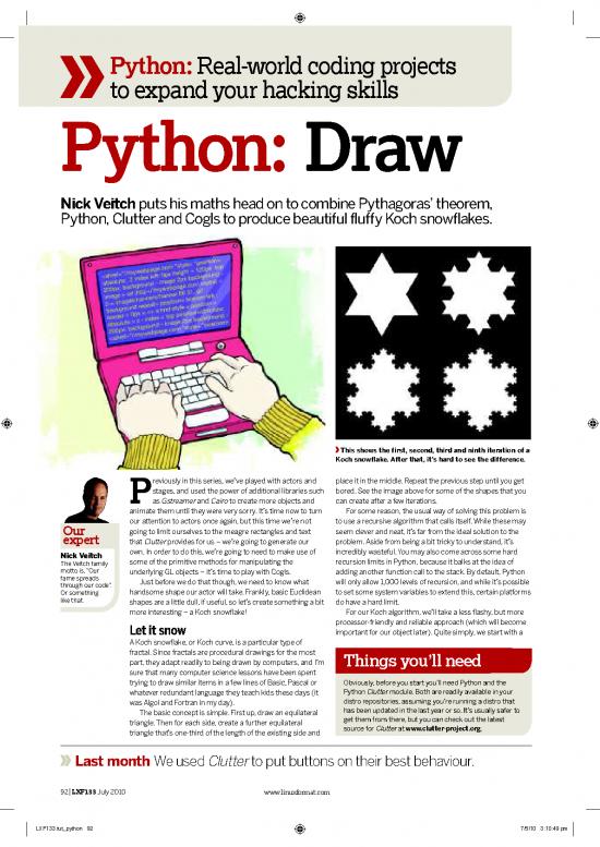picture Coding Projects In Python Pdf 191295 | Lxftut Python