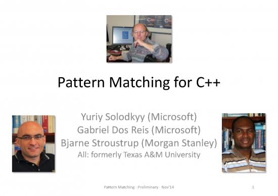 picture_Pattern Matching November 2014