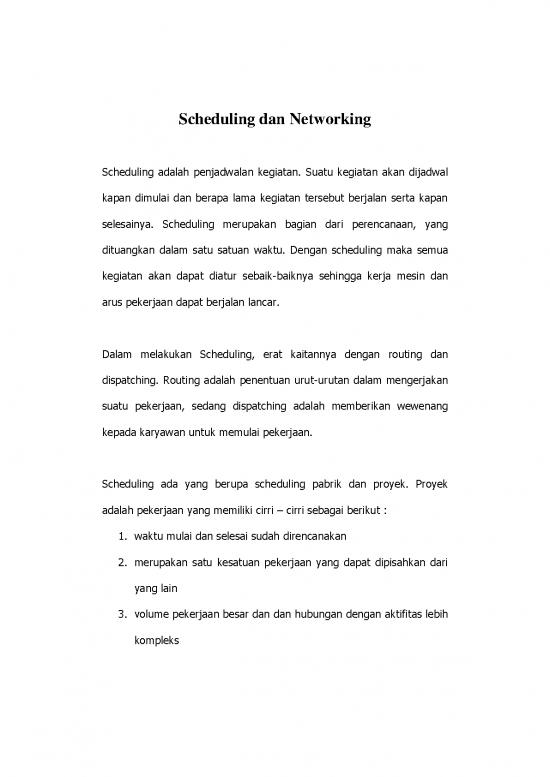 picture_Scheduling Pdf 192919 | Pertemuan 8a Scheduling Dan Networking