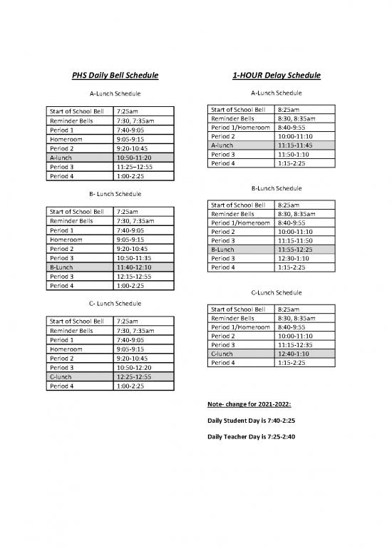 picture_Phs Bell Schedule 2021 2022 Final