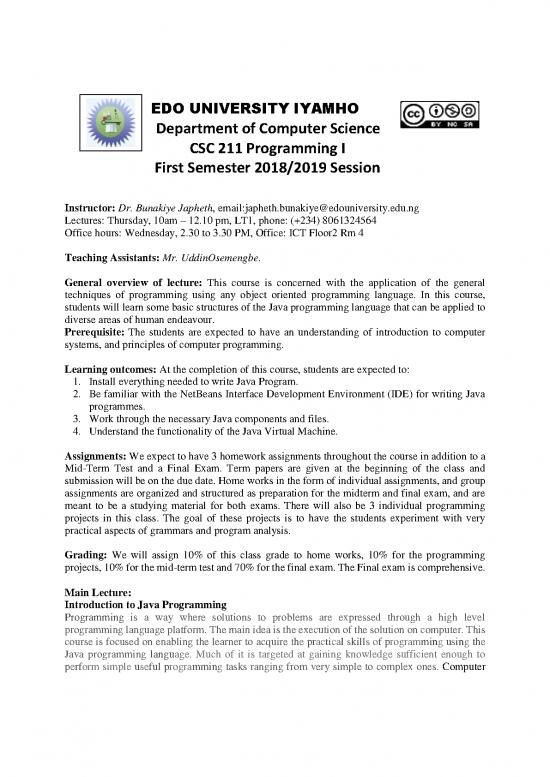 picture1_Computer Science Thesis Pdf 190993 | Programming I   Ln Fs 20182019