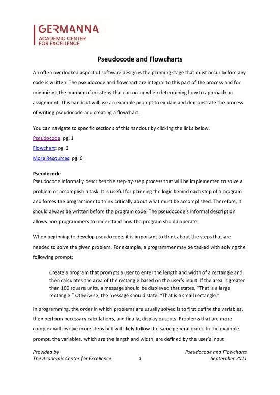 picture_Pseudocode And Flowcharts