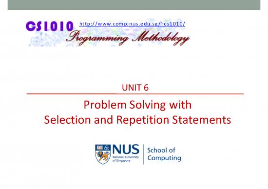 picture_Unit6 Problem Solving With Selection And Repetition