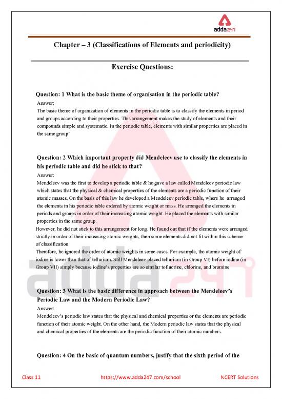 picture Pdf Printable Periodic Table 195461 | 11th 3rd