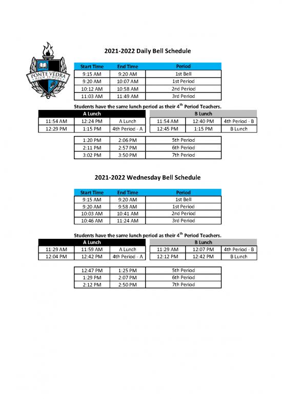 picture_2021 2022 Pvhs Bell Schedule
