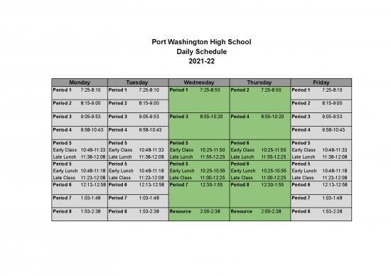 picture_21 22 Daily Schedule   Daily Schedule