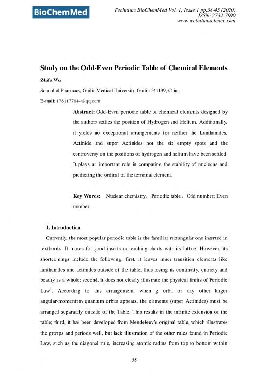 picture Pdf Printable Periodic Table 195051 | 354640 Study On The Odd Even Periodic Table Of F1845443