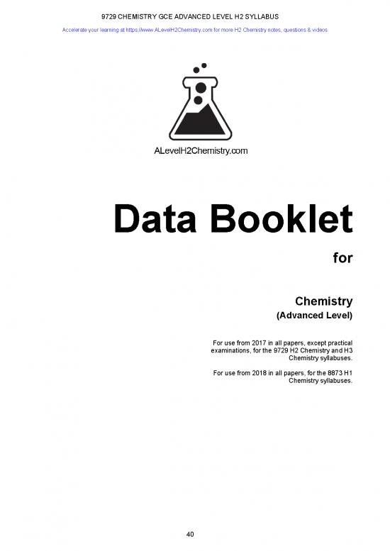 picture_9729 Data Booklet For Jc A Level H1 H2 H3 Chemistry Syllabuses Original