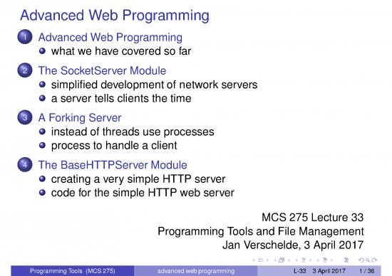 picture Advanced Web Programming Pdf 194442 | Advanced