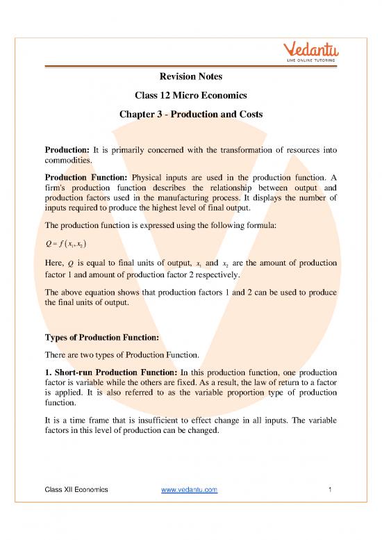 picture_Production Pdf 193545 | Cbse Class 12 Micro Economics Notes Chapter 3