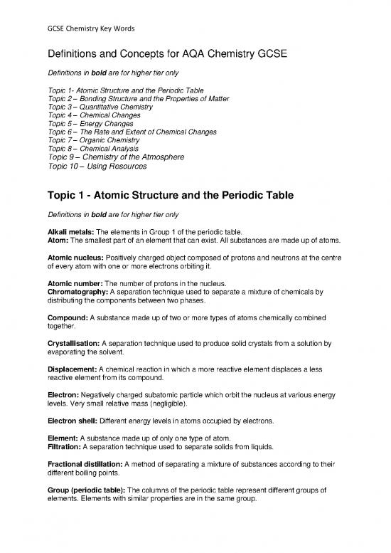 picture Pdf Printable Periodic Table 195511 | Chemistry Gcse Key Words