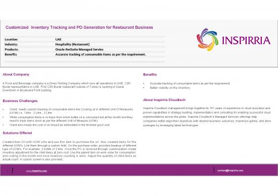 picture Inventory Management Pdf 194547 | Customized  Inventory Tracking And Po Generation For Restaurant Business