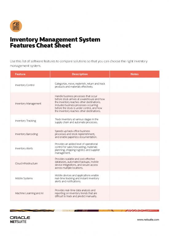picture Inventory Management Pdf 194348 | Ds Inventory Mngt System Features Cheat Sheet