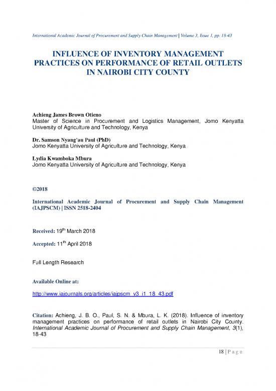 picture_Inventory Management Pdf 194295 | Iajpscm V3 I1 18 43