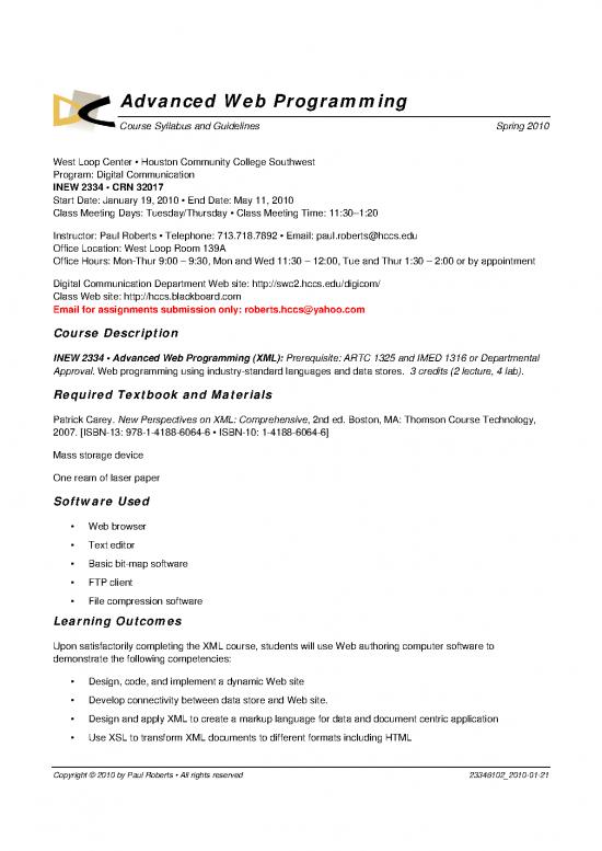 picture_Advanced Web Programming Pdf 194673 | Inew 2334 Syllabus Spring 2010