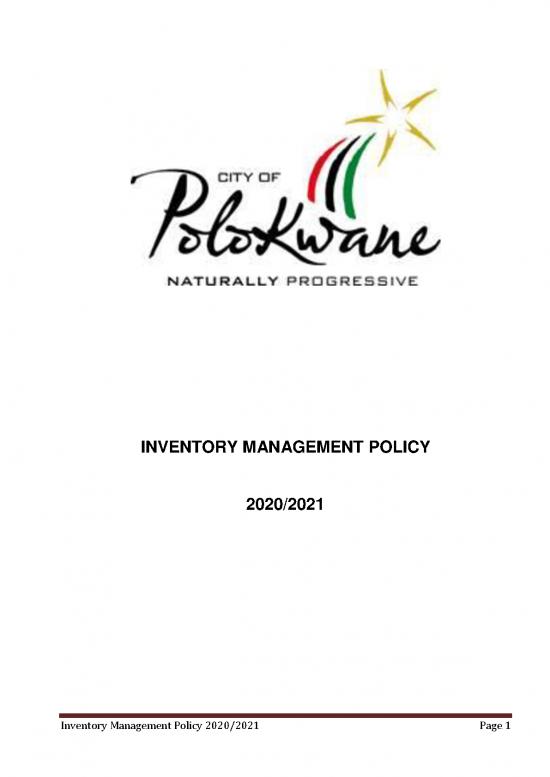 picture_Inventory Management Pdf 194366 | Inventory Policy 2020 21
