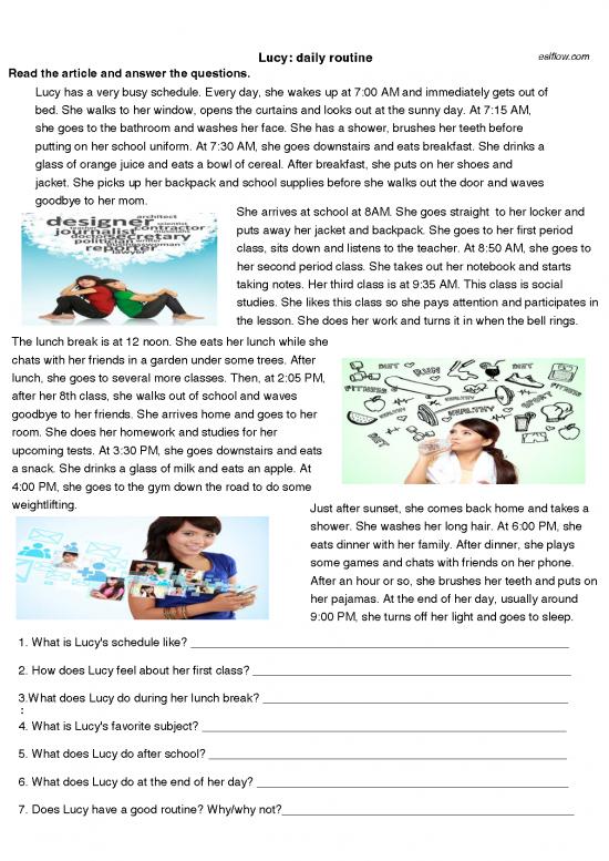 picture_Lucy Daily Routine 2022