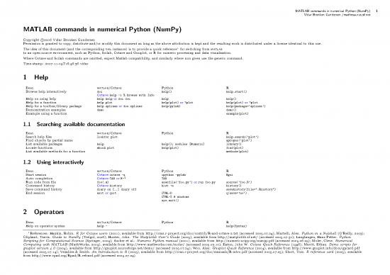 picture_Numerical Python Pdf 194753 | Matlab Python Xref