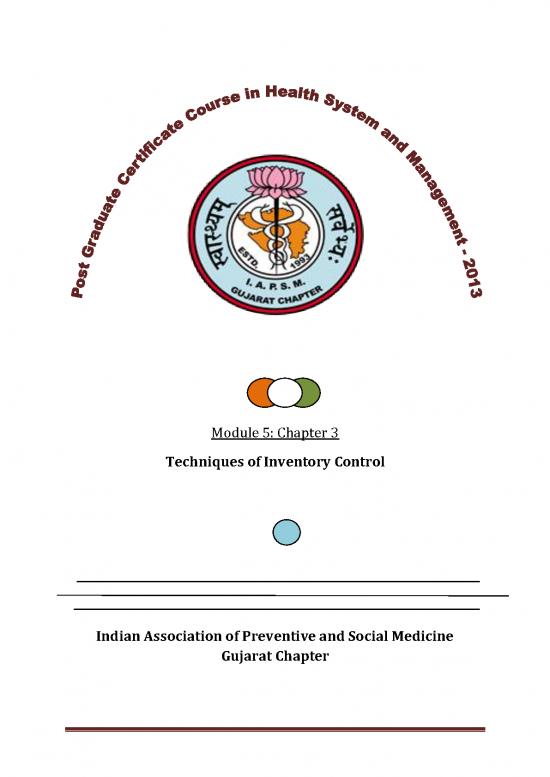picture Inventory Management Pdf 194296 | Mod 5 Ch 3 Techniques Of Inventory Control