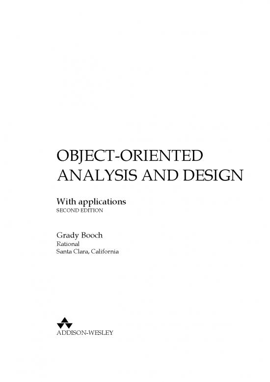 picture_Production Pdf 194433 | Object Oriented Analysis And Design With Applications 2nd Edition 2788