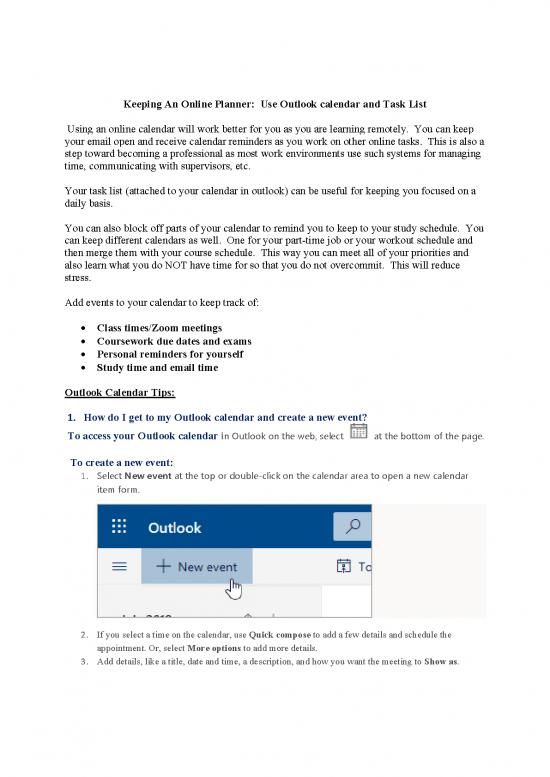 picture Work Schedule Template Pdf 193002 | Outlook Calendar Tips