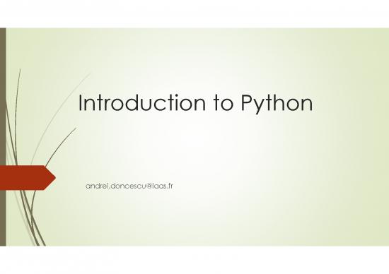 picture Python Object Oriented Programming Pdf 194441 | Pythonlecture1