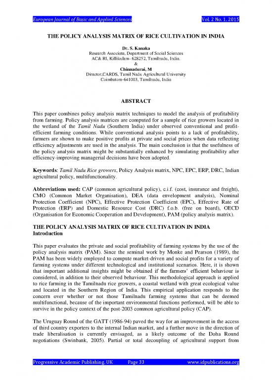 picture Policy Analysis Matrix 193418 | The Policy Analysis
