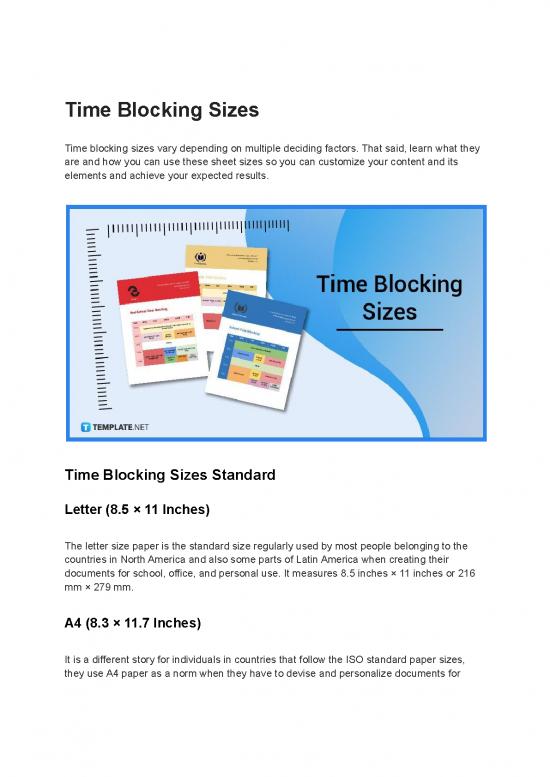 picture_Time Blocking Template Pdf 193577 | Time Blocking Sizes Pdf
