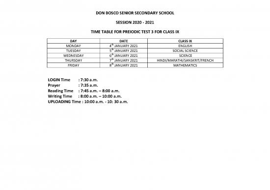 picture_Time Table For The Prelims And Periodic Test Pdf