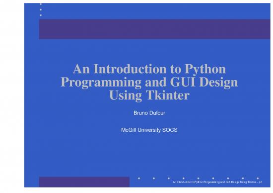 picture Python Gui Pdf 194813 | Tkslides