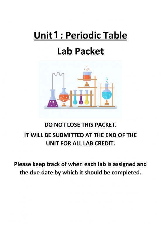 picture Pdf Printable Periodic Table 195646 | Cc Periodic Table Lab Packet