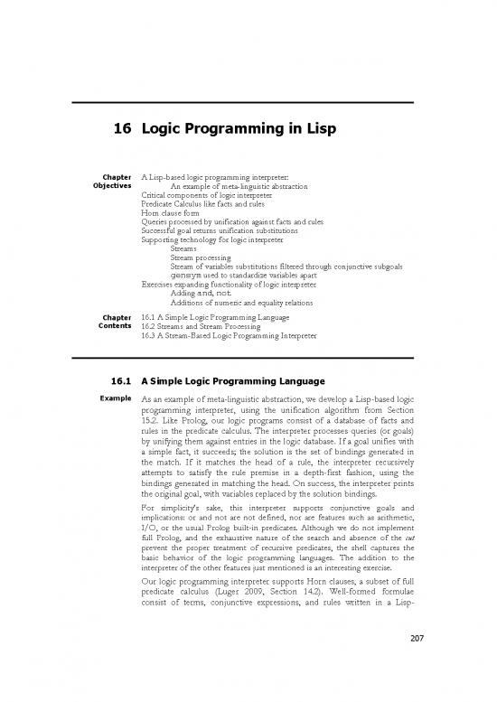 picture Lisp Pdf 197118 | Ch 16 Logic Programming In Lisp