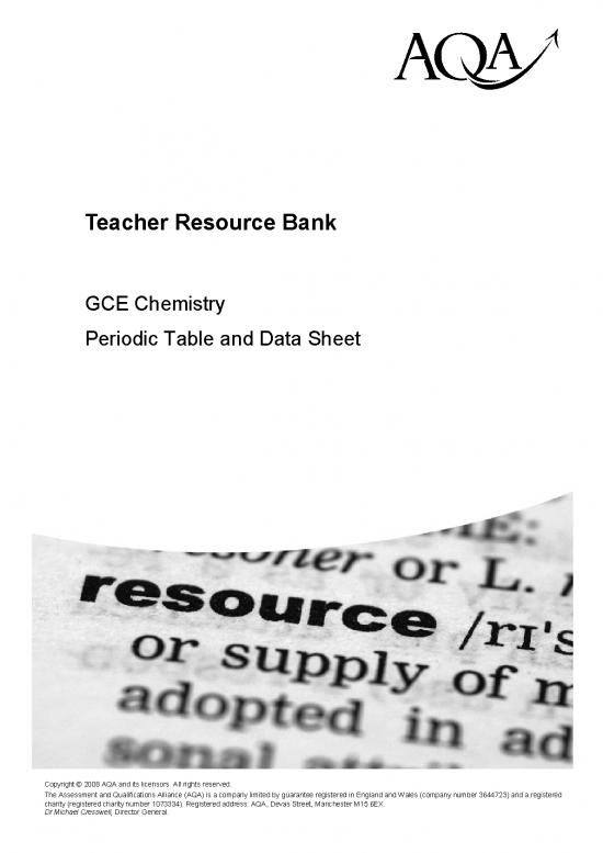 picture Best Periodic Table Pdf 197242 | Datasheet Aqa 2420 W Trb Ptds