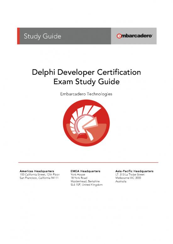 picture_Certification Pdf 197533 | Delphi Developer Certification Study Guide