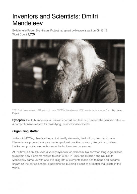 picture Pdf Printable Periodic Table 195730 | Dmitrimendeleev Chemistry Vocab