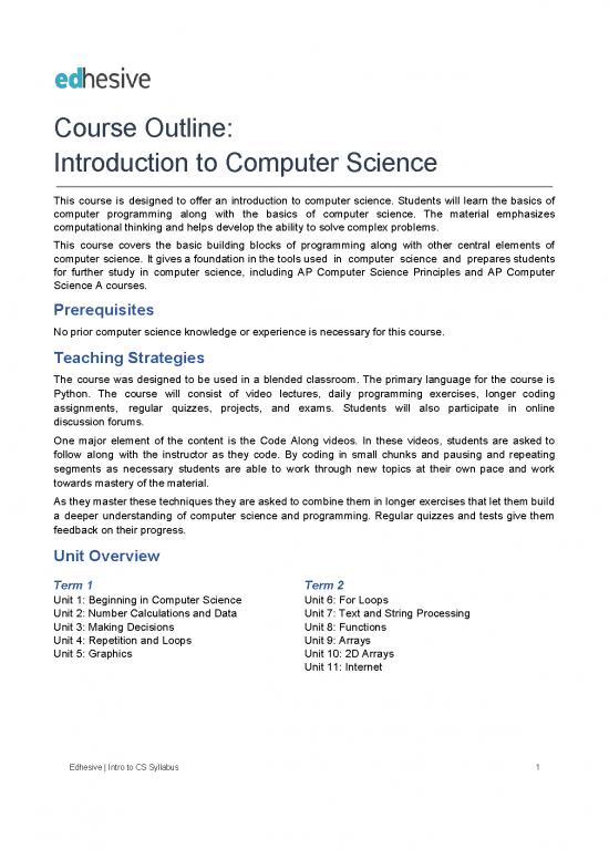 picture Computer Science Thesis Pdf 197475 | Edhesive Introtocs Syllabus