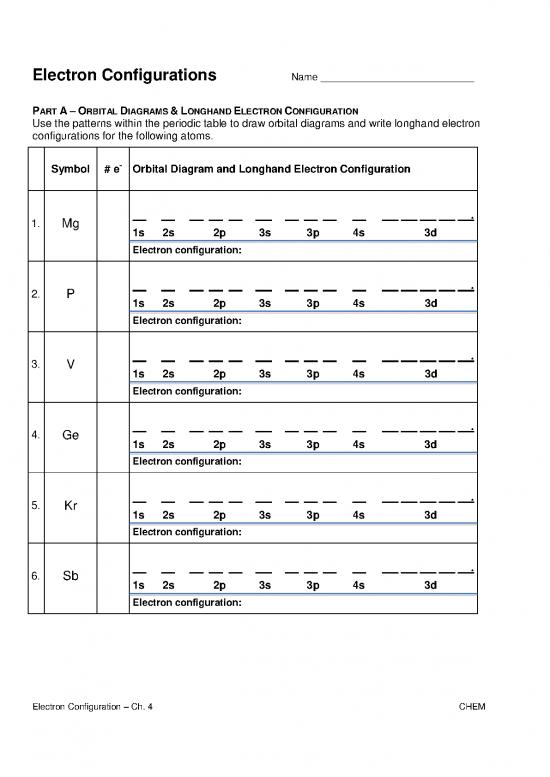 picture_Periodic Table Free Printable 197303 | Electron Configuration