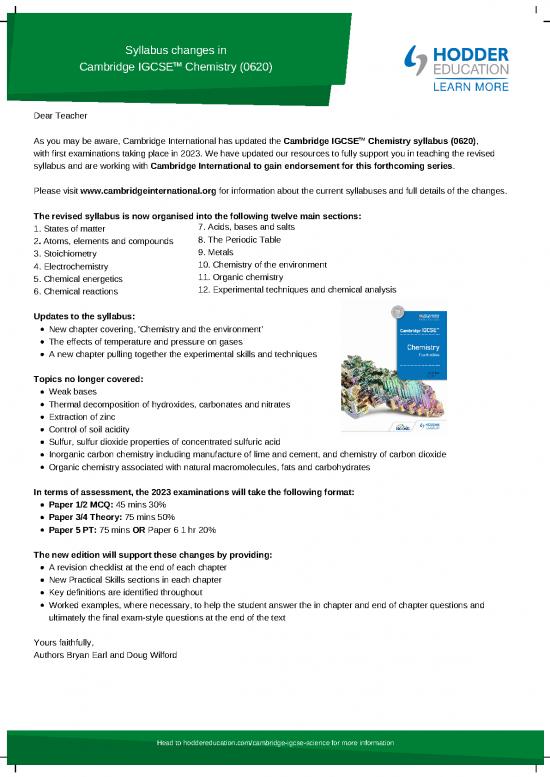 picture_Pdf Printable Periodic Table 195667 | Final Syllabus Changes In Cambridge Igcse&trade; Chemistry (0620) Author Letterional Igcse Chemistry Author Letter Hm5