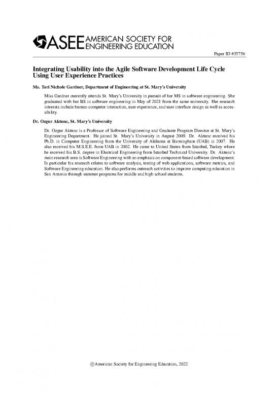picture Agile Software Development Life Cycle Pdf 196126 | Integrating Usability Into The Agile Software Development Life Cycle Using User Experience Practices