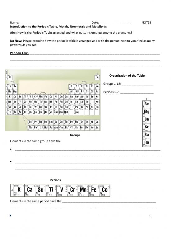 picture Pdf Printable Periodic Table 195650 | Intro Pt Metals Nonmetals Metalloids