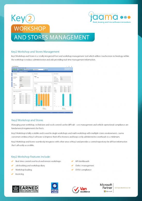 picture_Key2 Workshop And Stores Management